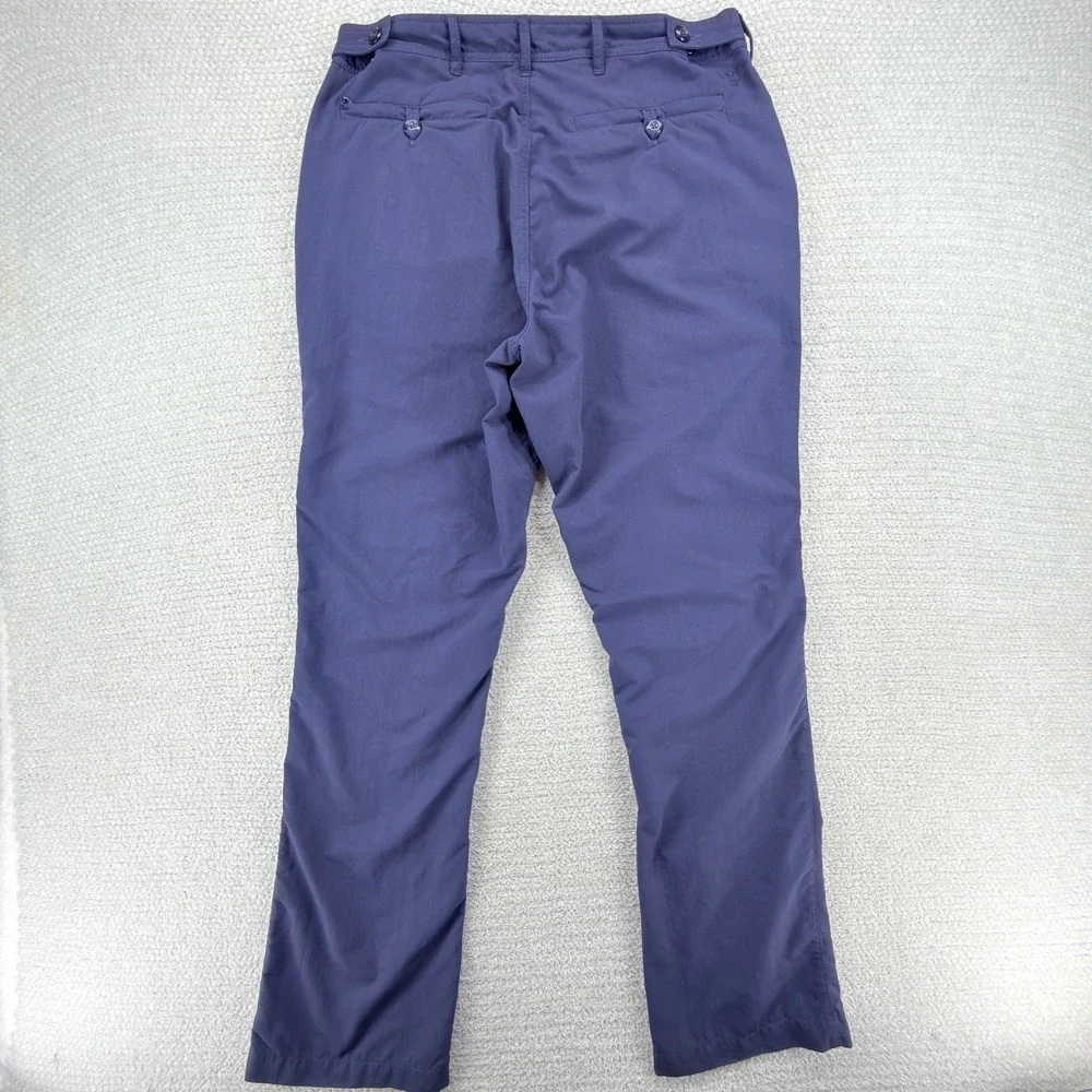 Clothing Arts Pick Pocket Proof Pants Mens 32x32 Navy Travel Nylon Security